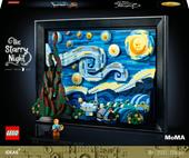 LEGO Ideas 21333 Vincent van Gogh - Notte Stellata, Set Fai da Te Creativo per Adulti, Decorazione per Casa 3D con Minifigure