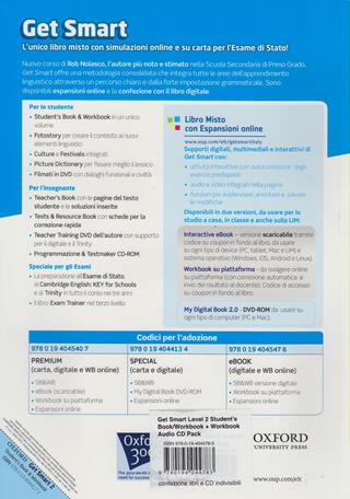 Get smart. Student's book-Workbook. Per la Scuola media. Con CD Audio. Vol. 2 - Rob Nolasco - Libro Oxford University Press 2011 | libraccio.xyz