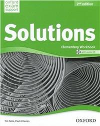 Solutions. Elementary. Student's book-Workbook. Per le Scuole superiori. Con CD Audio  - Libro Oxford University Press 2013 | libraccio.xyz