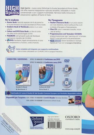 High spirits. Student's book-Workbook-Extrabook. Per la Scuola media. Con CD-ROM. Vol. 3 - Philippa Bowen, Denis Delaney - Libro Oxford University Press 2009 | libraccio.xyz