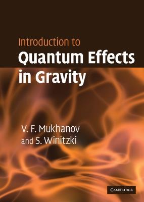 Introduction to Quantum Effects in Gravity - Viatcheslav Mukhanov, Sergei Winitzki - Libro Cambridge University Press | libraccio.xyz
