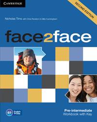 Face2face. Pre-intermediate. Workbook. With answers. Per le Scuole superiori. - Chris Redston, Gillie Cunningham - Libro Cambridge 2012 | libraccio.xyz