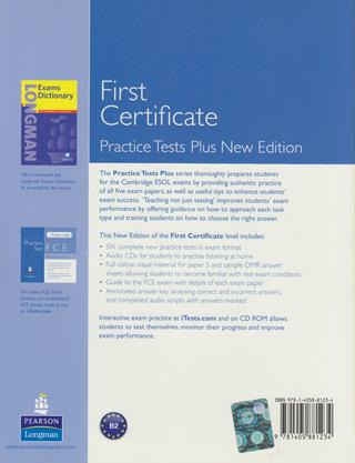 FCE practice test plus. Student's book. With key. Per le Scuole superiori. Con CD-ROM - Nick Kenny, Lucrecia Luque Mortimer - Libro Pearson Longman 2008 | libraccio.xyz