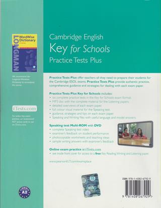 Practice tests plus ket for schools. With key for pack. Per le Scuole superiori  - Libro Pearson Longman 2011 | libraccio.xyz