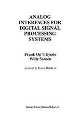 Analog Interfaces for Digital Signal Processing Systems