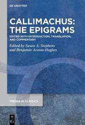 Callimachus: The Epigrams