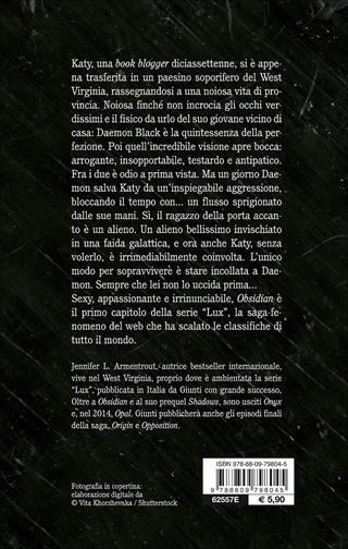 Obsidian - Jennifer L. Armentrout - Libro Giunti Editore 2014, Tascabili Giunti | libraccio.xyz