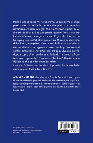 Una sottile linea rosa - Annalisa Strada - Libro Giunti Editore 2017, W Emozioni | libraccio.xyz