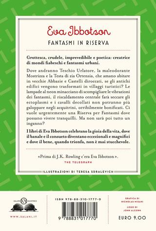 Fantasmi in riserva - Eva Ibbotson - Libro Salani 2023, Gl' istrici | libraccio.xyz
