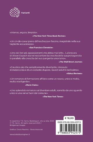 Questi adulti - Alison Espach - Libro Bollati Boringhieri 2023, Varianti | libraccio.xyz