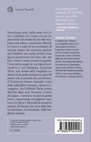 Il continente bianco - Andrea Tarabbia - Libro Bollati Boringhieri 2025, Varianti tascabili | libraccio.xyz