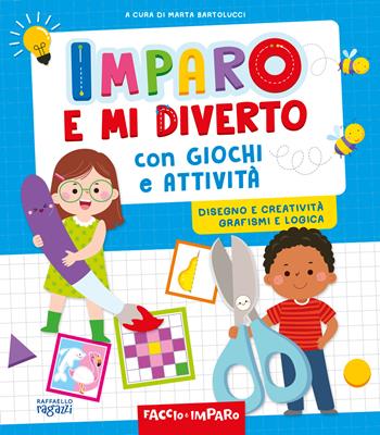 Imparo e mi diverto con giochi e attività - Marta Bartolucci - Libro Raffaello Ragazzi 2024, Imparo super! | libraccio.xyz