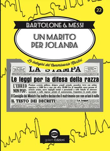Un marito per Jolanda - Enzo Bartolone, Daniela Messi - Libro Golem Edizioni 2023, Swing | libraccio.xyz