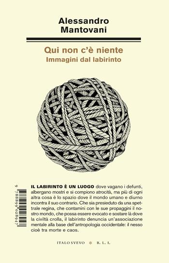 Qui non c'è niente. Immagini dal labirinto - Alessandro Mantovani - Libro Italo Svevo 2025, Biblioteca di letteratura inutile | libraccio.xyz