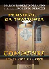 Pensieri... da trattoria. Commenti tra il 2015 e il 2020