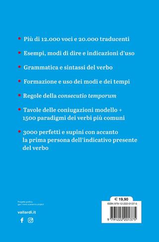 Latino. Dizionario e verbi  - Libro Vallardi A. 2024, Dizionari Gigasmart | libraccio.xyz
