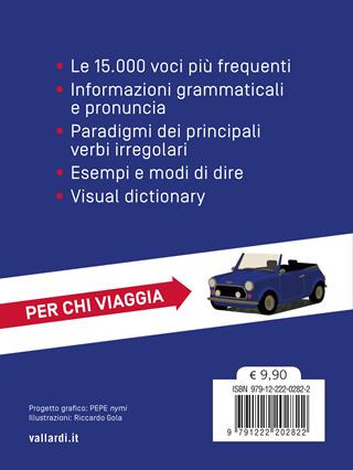 Inglese. Dizionario easy go  - Libro Vallardi A. 2025 | libraccio.xyz